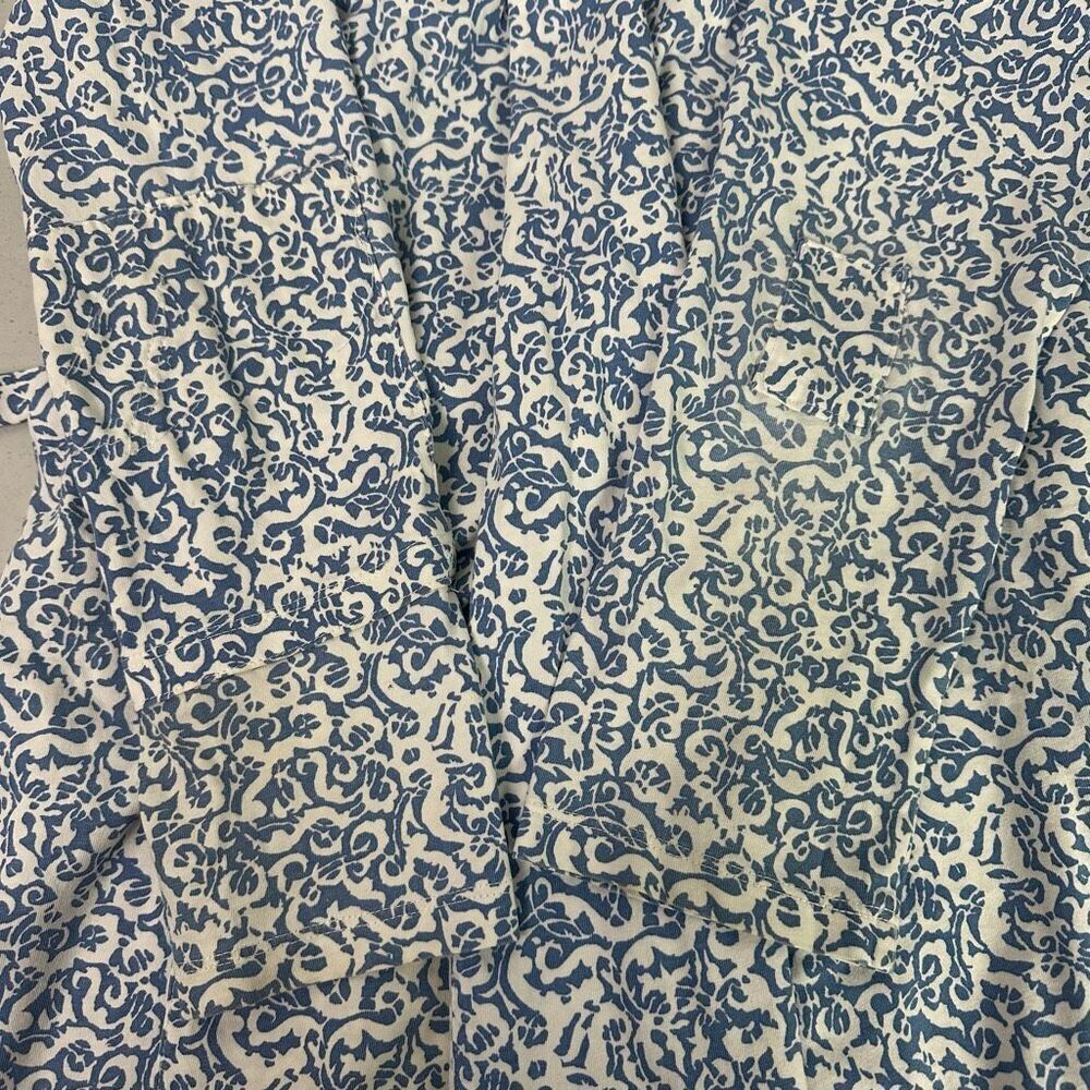 Peruvian Connection Medium Belted Robe Mended - Picture 7 of 8